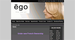 Desktop Screenshot of egothesalon.com